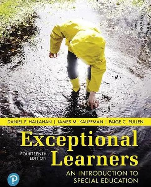 Exceptional Learners - An Introduction to Special Education