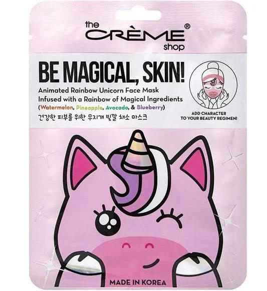 The Crème Shop Be Magical, Skin! Rainbow Unicorn Face Mask 25 G