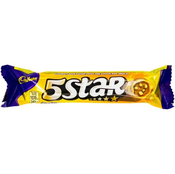 Cadbury 5 Star Caramel Bar 48g