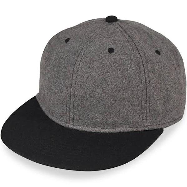 Goorin Brothers Men's Data Snapback Baseball Hat Cap Adjustable Wool Blend - Charcoal