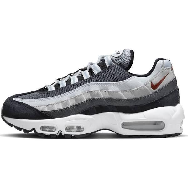 Nike Air Max 95 Sneaker (Wolf Grey/Rugged Orange-Black - 11)