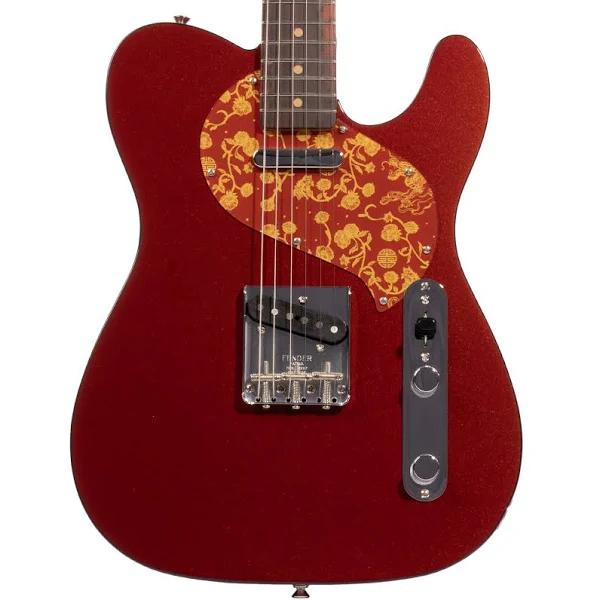 Fender Limited Edition Raphael Saadiq Telecaster Guitar | Dark Red Metallic