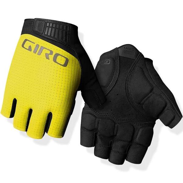 Giro Bravo II Gel Gloves - Yellow, L | Shop Crooze