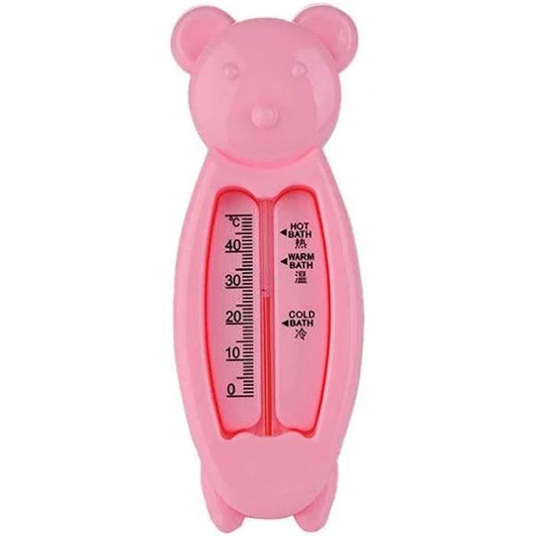 Baby Bath Thermometer For Newborn Cartoon Water Temperature, Pink