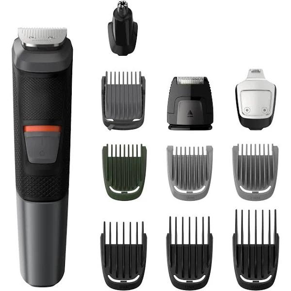 Philips Series 5000 11-in-1 Multi Grooming Kit For Beard, Hair and Body With Nose Trimmer Attachment - MG5730/33