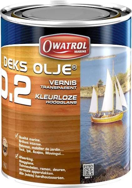 Owatrol Deks Olje D2 - High Gloss Varnish 1L