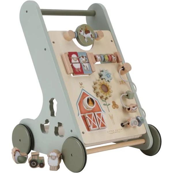 Little Dutch Little Farm Multi-Activity Baby Walker