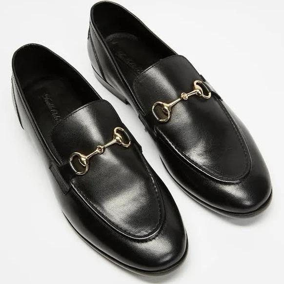 Double Oak Mills - Men's Black Loafers - Garnet Leather Loafers - Size 12 at The Iconic