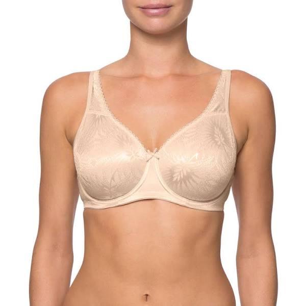 Formfit by Triumph Women's Delicate Minimiser Bra - Beige - Size 16D