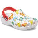 Crocs Kids' Classic Pokemon Clog; White / Multi, J2