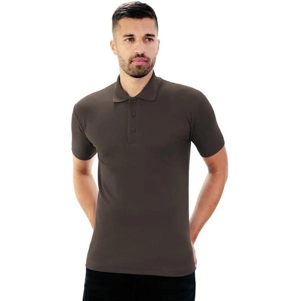 Casual Classics Casual Classic Mens Pique Polo (Charcoal) - 5XL