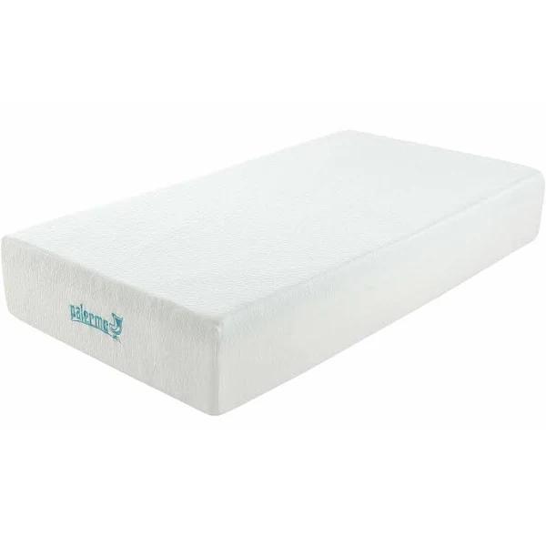 Palermo 30cm Memory Foam Green Tea Infused CertiPUR Approved Mattress - King Single