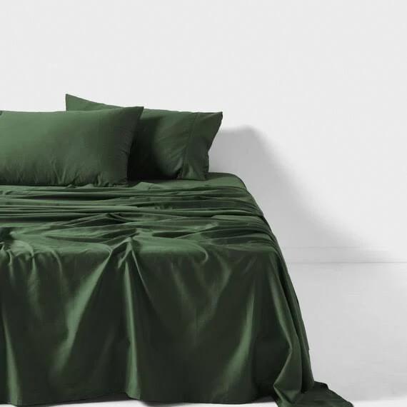 BACARRA Cotton Bamboo Sheet Set Forest by Freedom