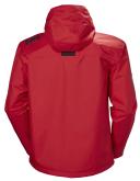 Helly Hansen Crew Hooded Mens Jacket - Red