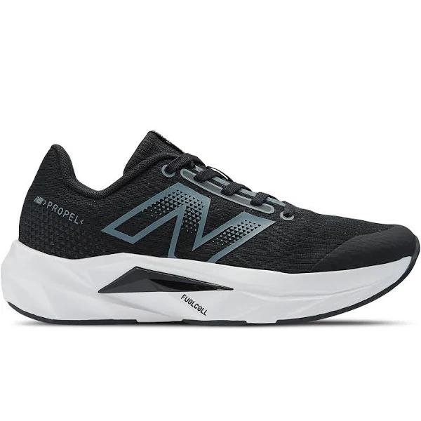 New Balance Kids' FuelCell Propel V5 black/steel - Size 4