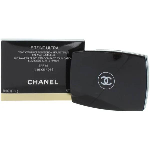 Chanel Le Teint Ultra Tenue - Ultrawear Flawless Compact Foundation SPF 15 - 12 Beige Rose