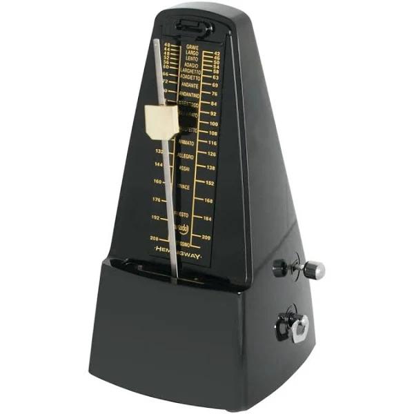 Hemingway Metronome Pyramid Style Black WHM01BK