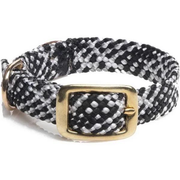 Mendota Doublebraided Junior Collar 14" Salt& Pepper