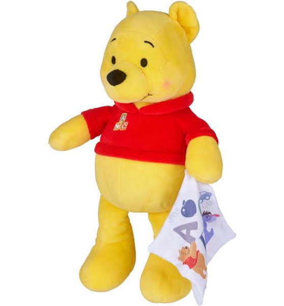 Winnie The Pooh Dangling Cuddle Plush Red Shirt