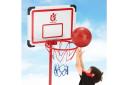 2m Portable Adjustable Basketball Stand Hoop System For Kids W Basketb