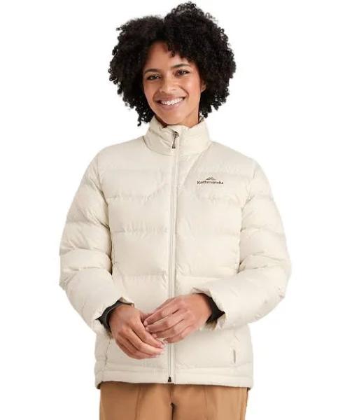 Kathmandu Epiq Womens Down Puffer 600 Fill Warm Outdoor Winter Jacket Women's Puffer Jacket Size X-Small - AfterPay & zipPay Available