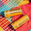 Famous Soda Passionfruit 4-Pack Cans 250ml x 6 Packs