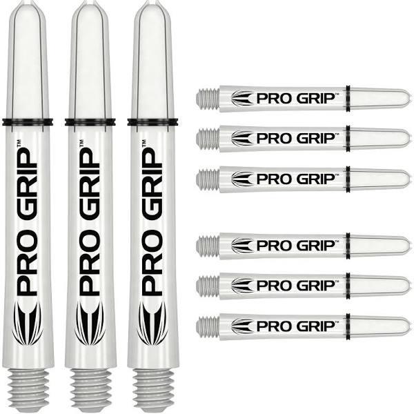 Target Pro Grip 3 Set White Darts Shafts