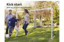 Soccer Goal Net Football Kids Outdoor Training Goals Portable Training