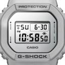 G-Shock DW5600FF-8D Silver Resin Band Digital Watch