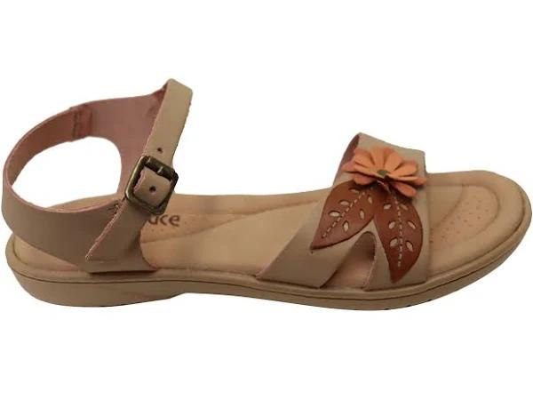 New Face Mindy Womens Comfortable Leather Sandals Made In Brazil