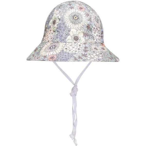 Bedhead Wanderer Girls Reversible Sun Hat - Prairie/Blanc