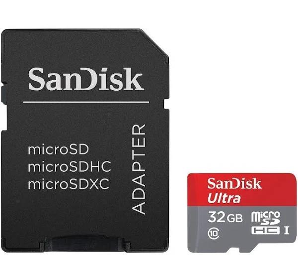 SanDisk Ultra microSDHC 32 GB Memory Card