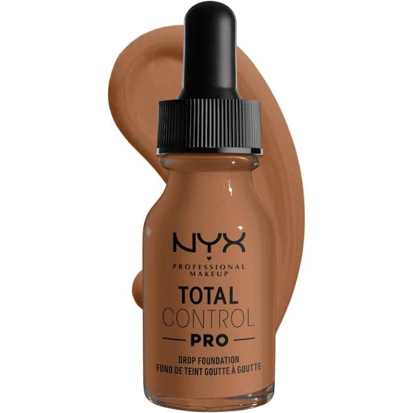 NYX Professional Makeup Total Control Pro Drop Foundation, Mahogany