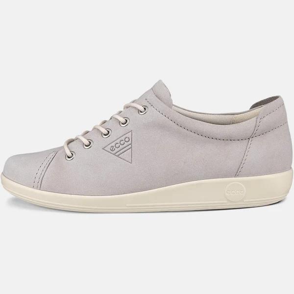 ECCO | Women's Soft 2. 0 Sneakers | Size 4 | Leather | Grey Rose