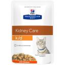 Hill's Prescription Diet k/d Kidney Care Chicken Wet Cat Food - 85g