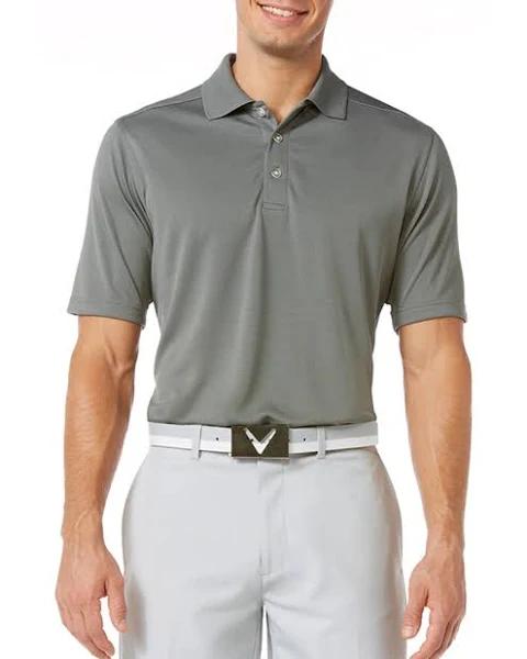 Callaway CGM211 Men 's Core Performance Polo Smoked Pearl 3XL