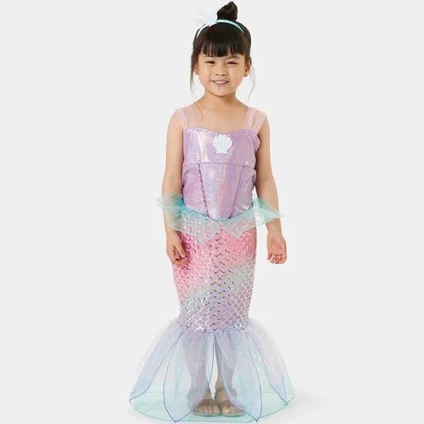 Kmart Mermaid Costume-Ages 4-6