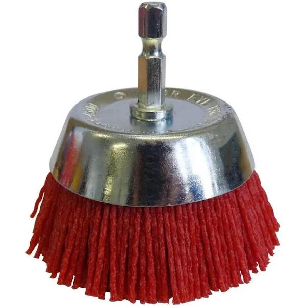 Josco 75mm Abrasive Nylon Cup Brush - JAC75R