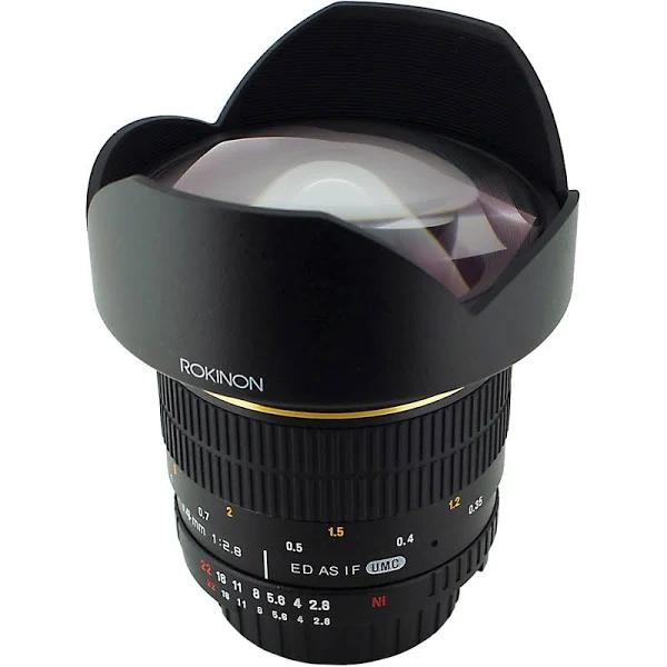 Rokinon FE14M-FX 14mm F2.8 Ultra Wide Lens For Fujifilm X-Mount Camera