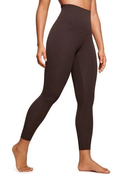 CRZ Yoga Women's Lounge Super High Rise Butterluxe Yoga Leggings 25'' Hot Fudge Brown / XS