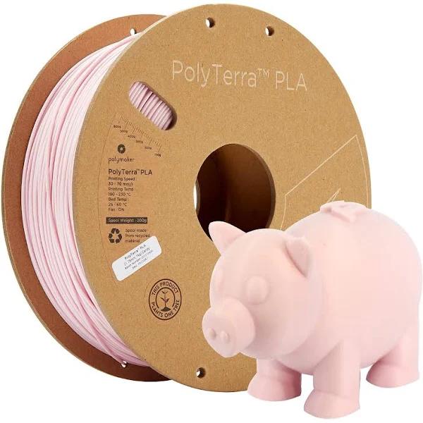 Polymaker PolyTerra PLA Matte Filament 1.75mm 1kg