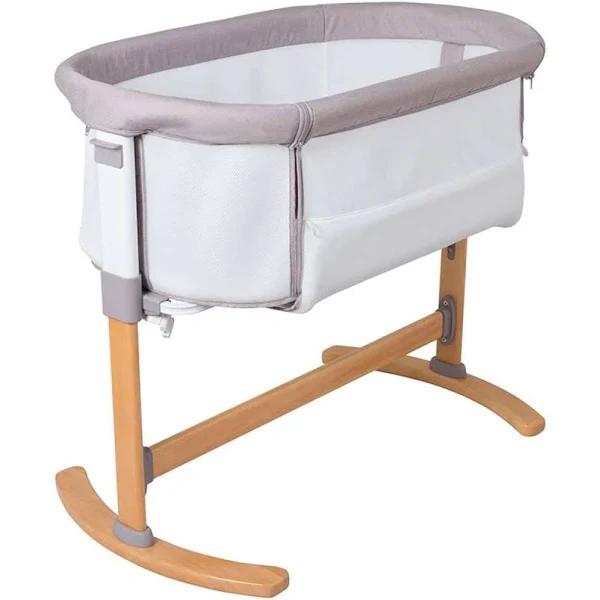 Childcare Osmo Breathable Bedside Sleeper - Beech