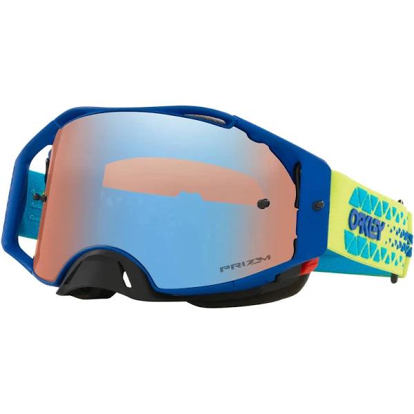 Oakley Airbrake Tread Retina Prizm Sapphire MX Goggle - Motocross Goggles