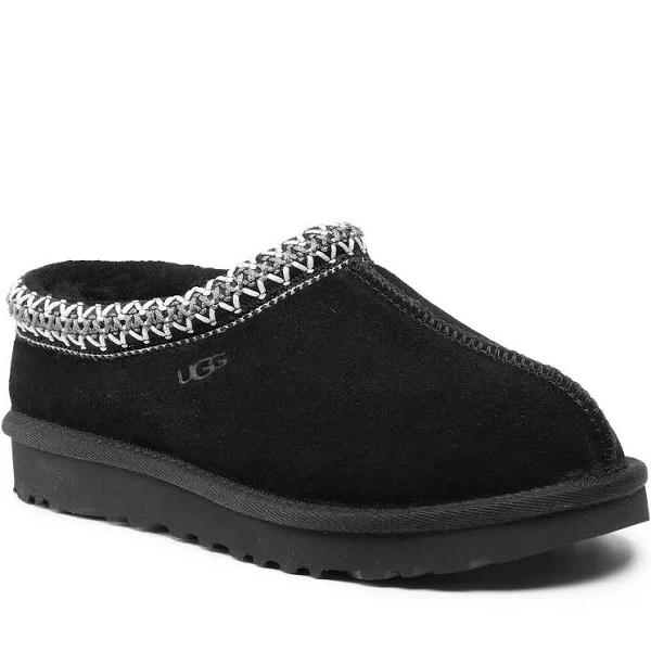 UGG Black Tasman Slippers, Size: 7