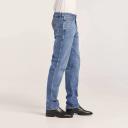 Wrangler Mens Slim Straight Jean Washed Stone Washed Stone / Regular / 34