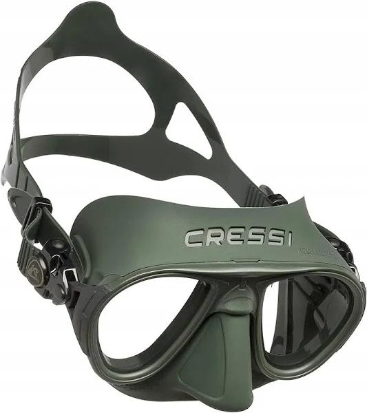 Cressi Calibro Anti Fog Scuba Mask - Green - Swimoutlet.com