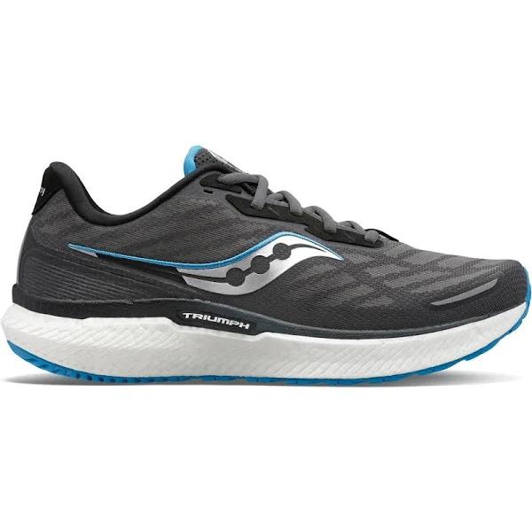 Saucony Triumph 19 Mens Running Shoe - Shadow/Topaz