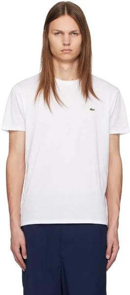 Lacoste White Pima Cotton T-Shirt