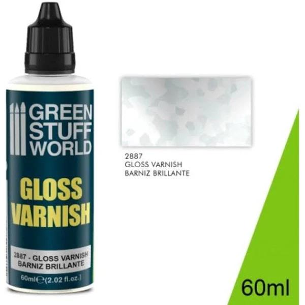 Green Stuff World Gloss Varnish 60ml | Hobbytech Toys