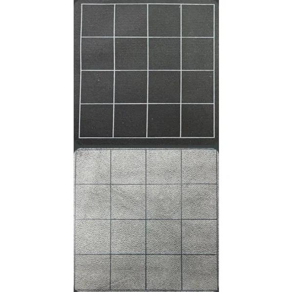 CHX 97480 Reversible Megamat 1" Squares black-grey (34 x 48)